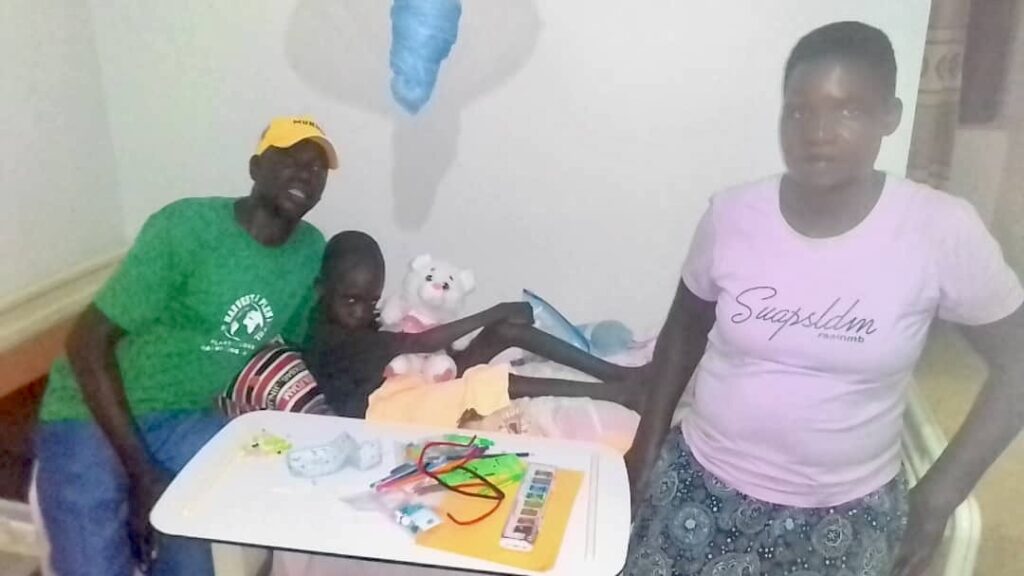 Emma's Journey to healing with the full support of his Mom and Dad.